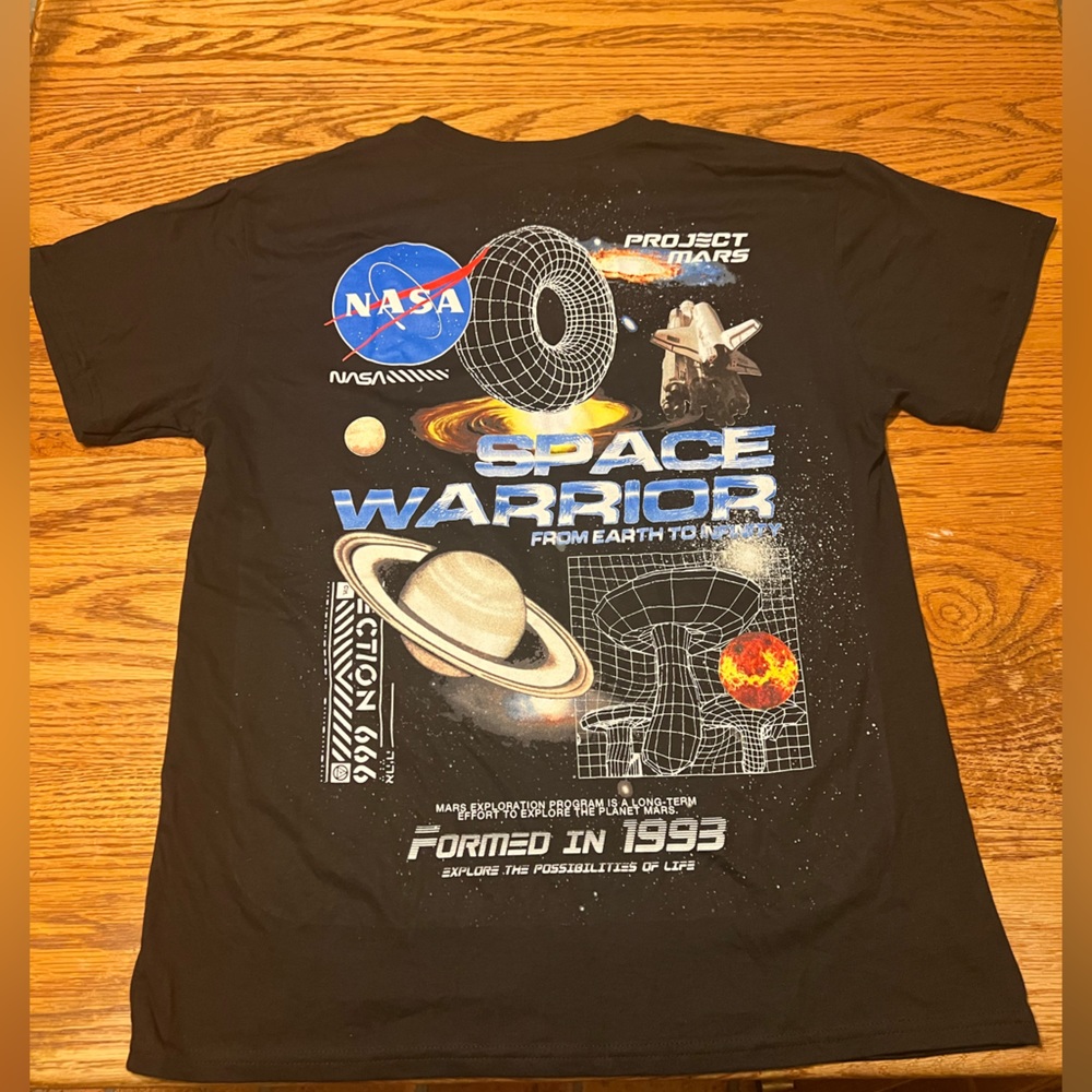 Men’s Size L NASA Project Mars Graphic Tee